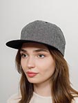 Бейсболка FLEXFIT арт. 6089MS (серый / черный)